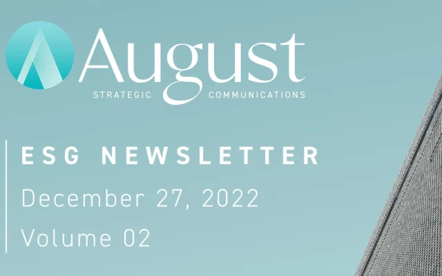ESG Newsletter | Volume 02