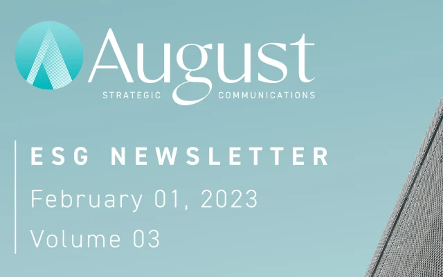 ESG Newsletter | Volume 03
