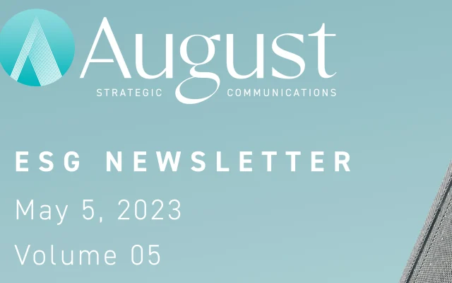 ESG Newsletter | Volume 05