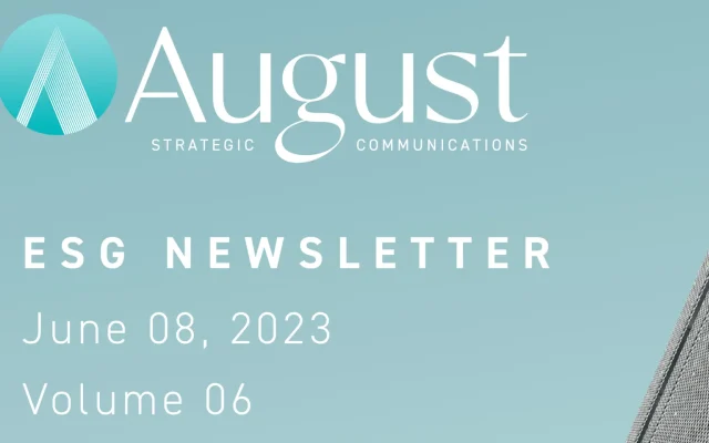 ESG Newsletter | Volume 06